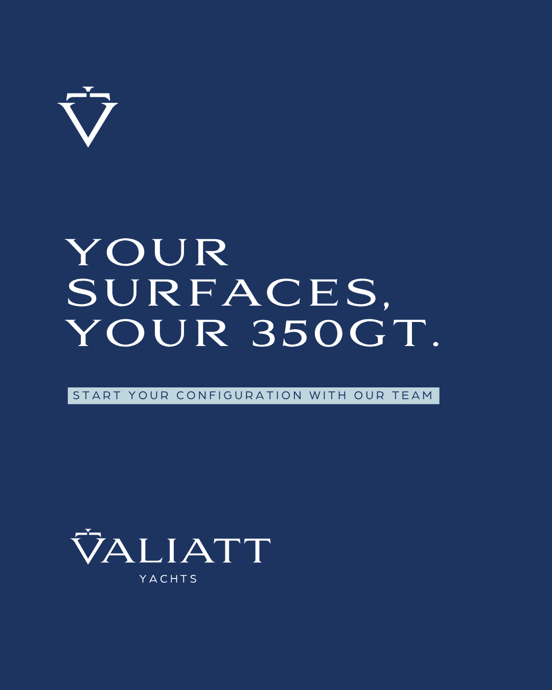 Carousel card 5 of 5 — Your surfaces, your 350GT.