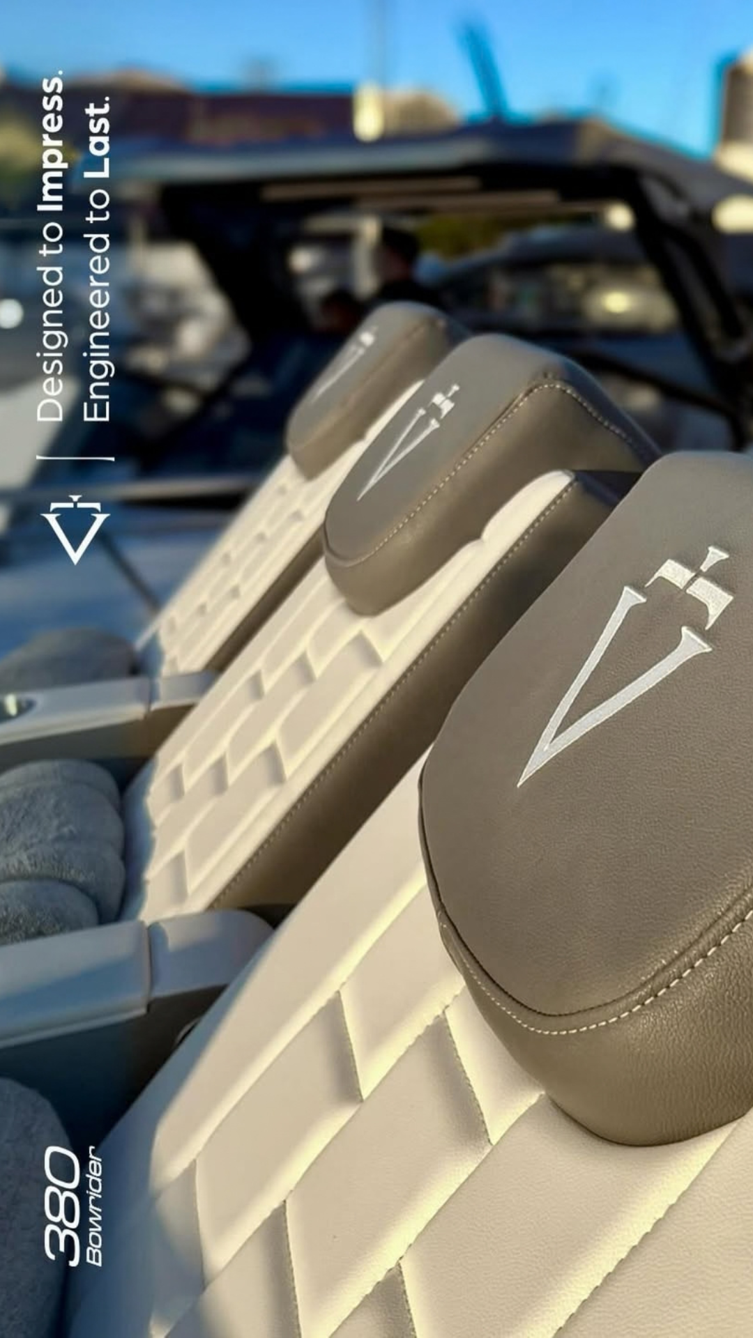Story, Thursday, October 29 — 380 Bowrider — Designed to Impress. Engineered to Last.